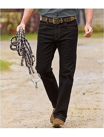 Vaquero stretch de denim con cinturilla elástica