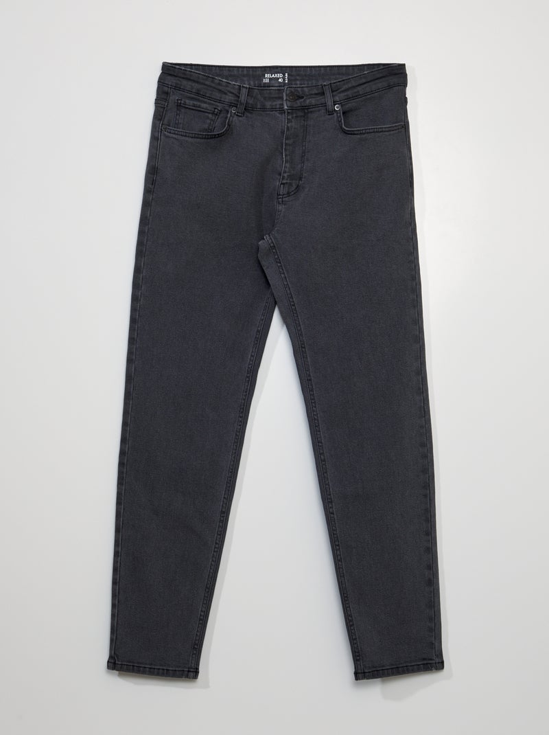Vaquero relaxed fit GRIS - Kiabi