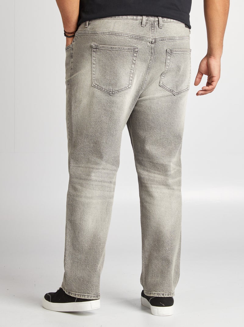 Vaquero relaxed fit GRIS - Kiabi