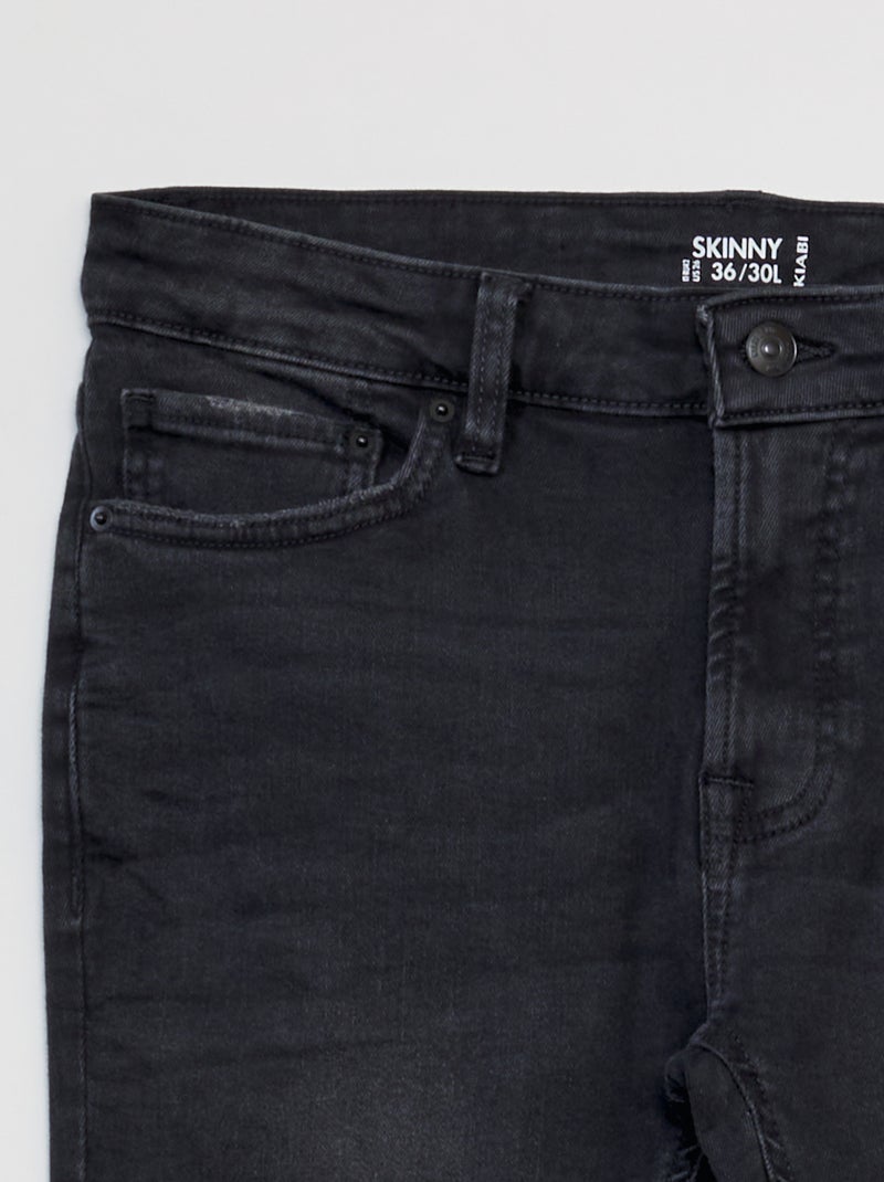Vaquero skinny - L30 NEGRO - Kiabi