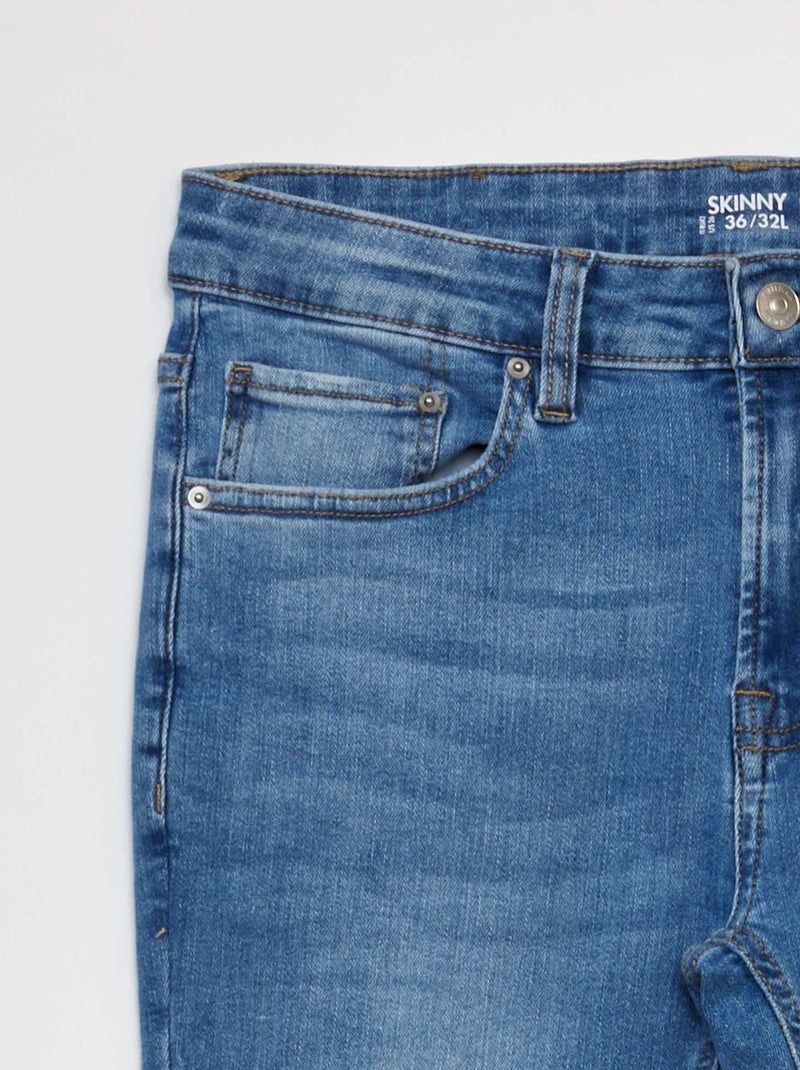 Vaquero skinny - L32 AZUL - Kiabi