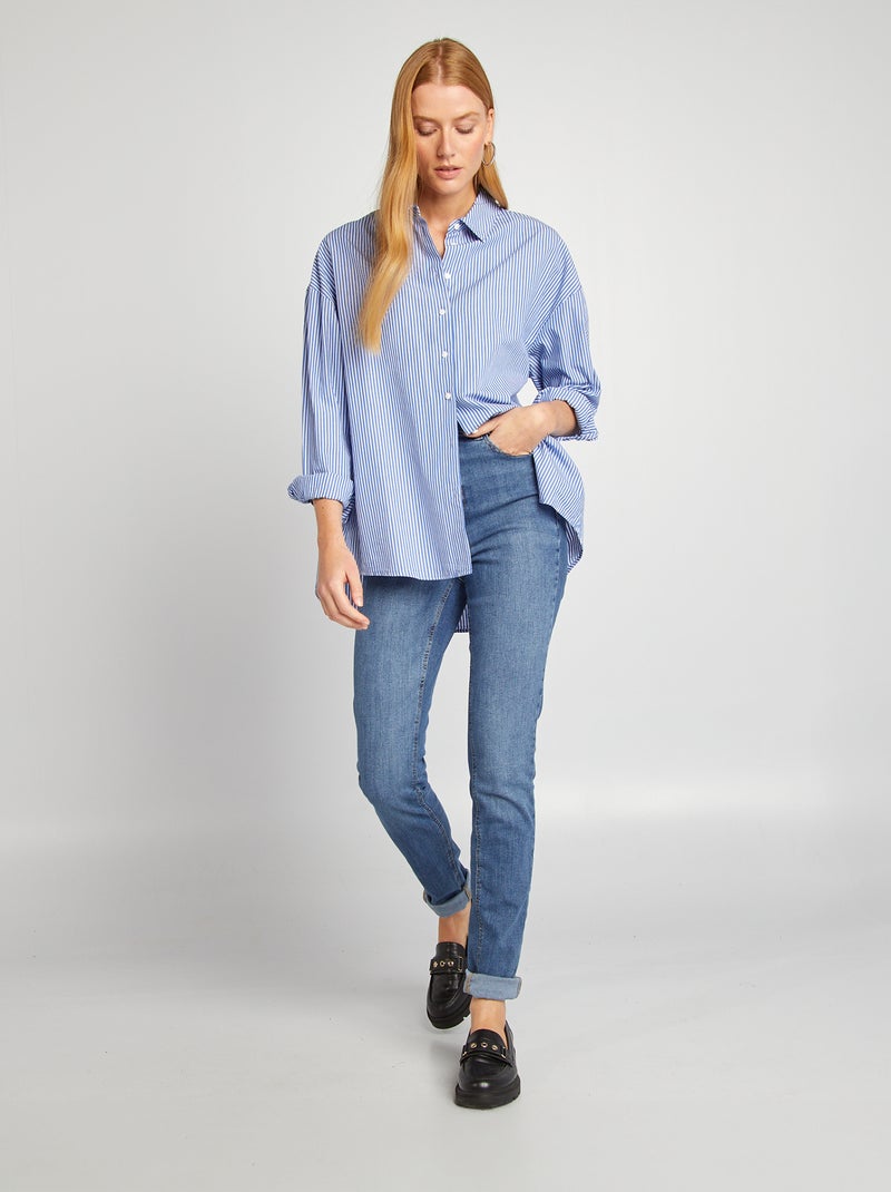 Vaquero skinny - L34 AZUL - Kiabi