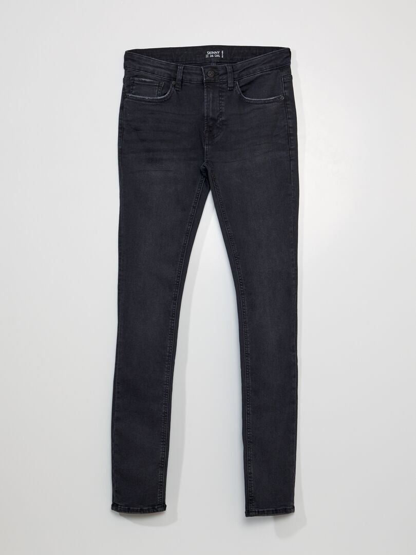 Vaquero skinny - L34 GRIS - Kiabi