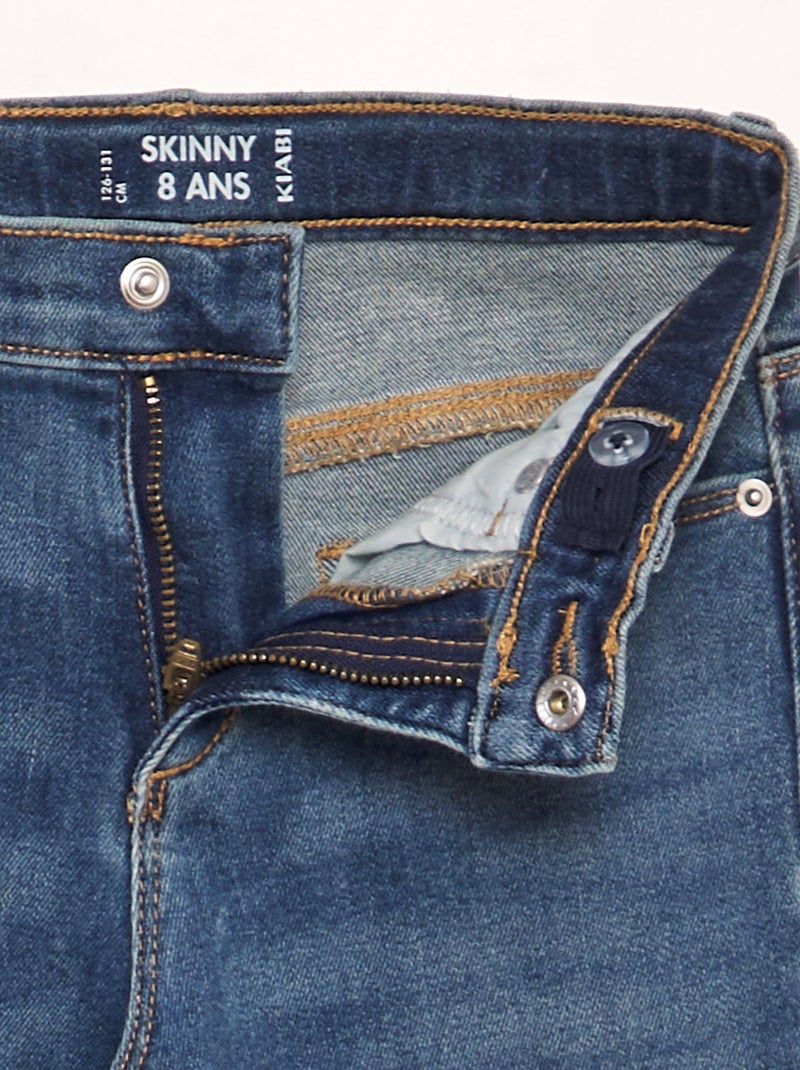vaquero skinny 5 bolsillos AZUL - Kiabi