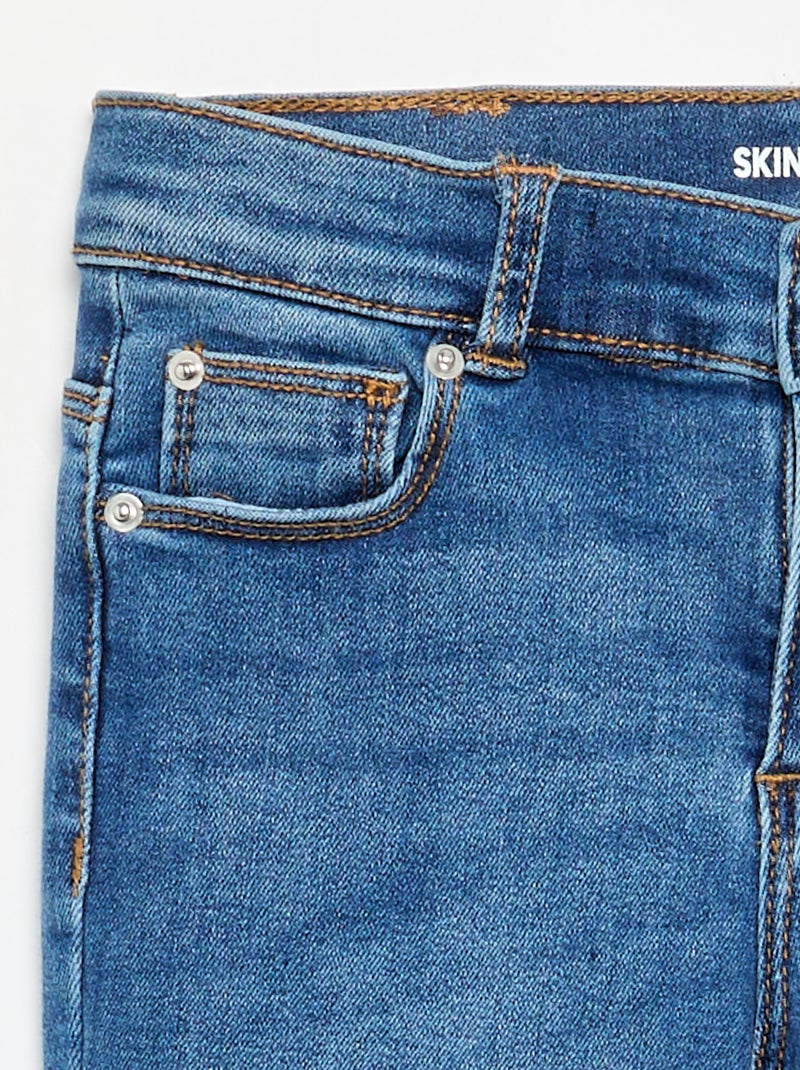 vaquero skinny 5 bolsillos Azul - Kiabi