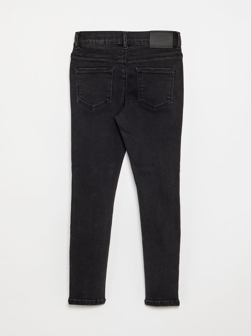 vaquero skinny 5 bolsillos Negro - Kiabi