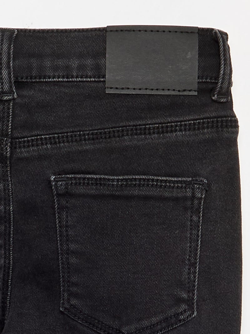 vaquero skinny 5 bolsillos Negro - Kiabi
