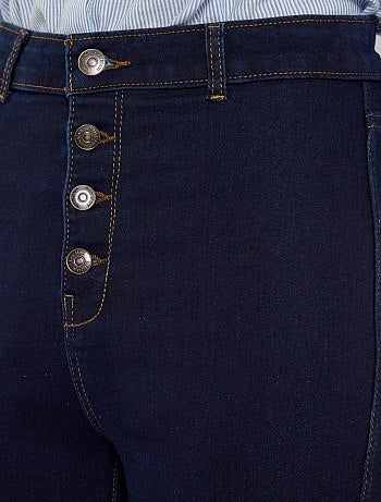 Vaquero skinny con bragueta abotonada - Kiabi