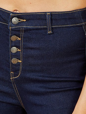 Vaquero skinny con bragueta abotonada - Kiabi