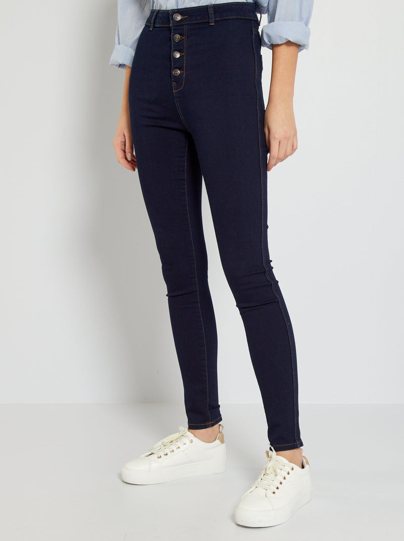 Vaquero skinny con efecto moldeador AZUL - Kiabi