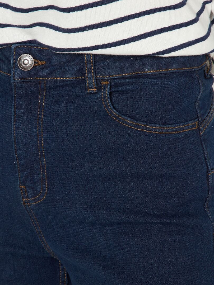 Vaquero skinny de talle alto - L30 AZUL - Kiabi