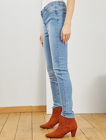 Vaquero skinny de talle muy alto - Largo US30 - Kiabi