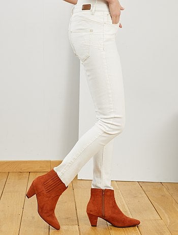 Vaquero skinny de talle muy alto - Largo US30 - Kiabi