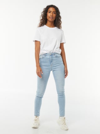 Vaquero skinny de tiro alto - L30