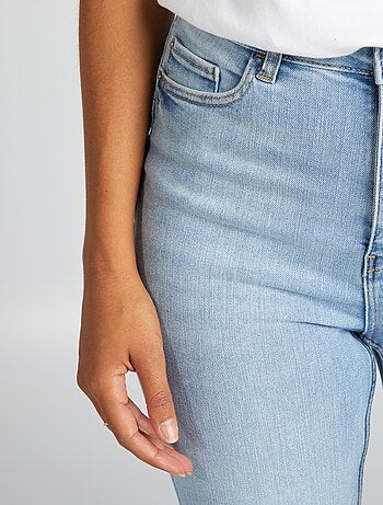 Vaquero skinny de tiro alto - L32