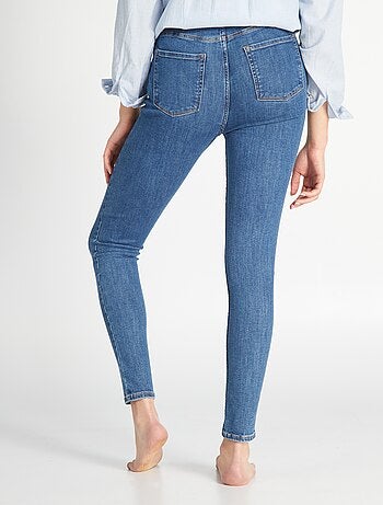 Vaquero skinny de tiro alto