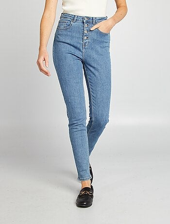 Vaquero skinny de tiro alto