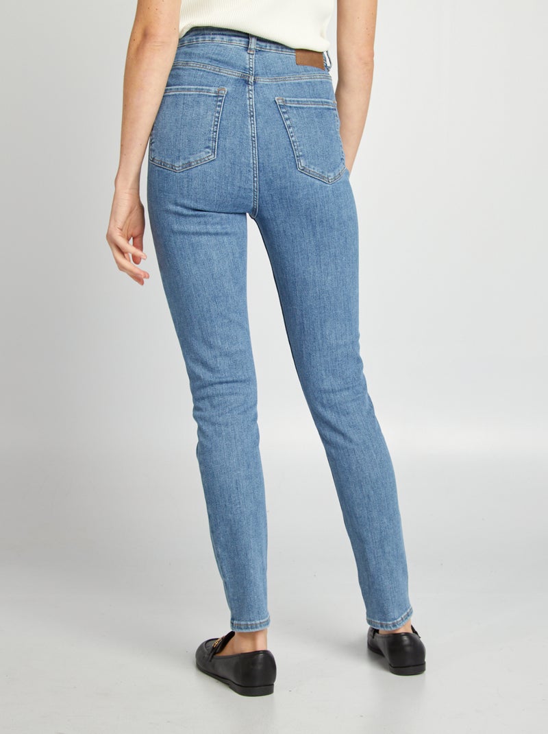 Vaquero skinny de tiro alto AZUL - Kiabi