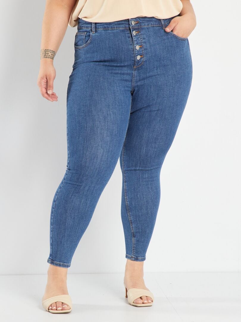 Vaquero skinny de tiro alto PIEDRA1 - Kiabi