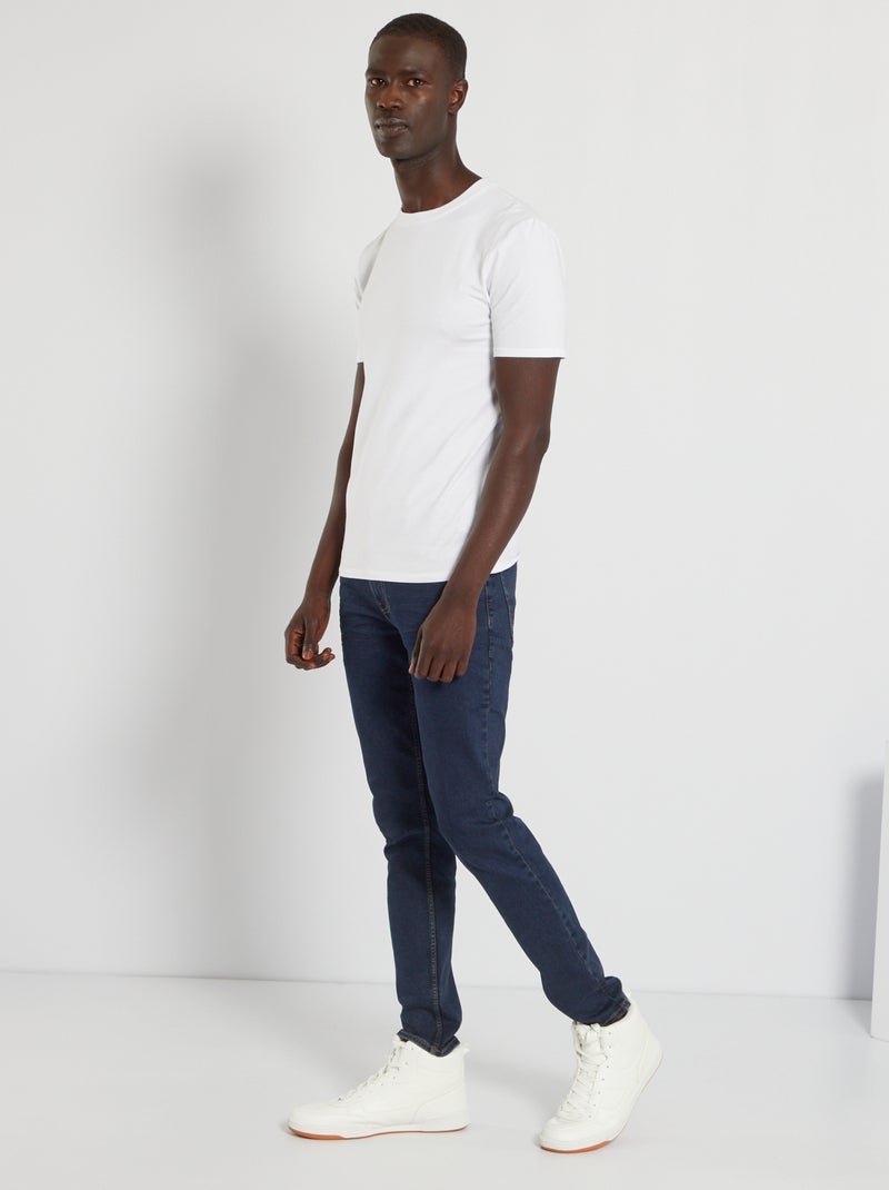 Vaquero skinny elástico - L32 AZUL - Kiabi
