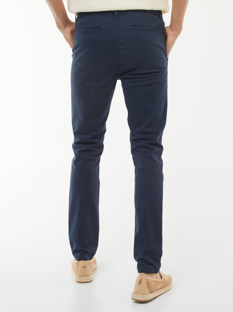 Vaquero skinny elástico - L32 azul - Kiabi