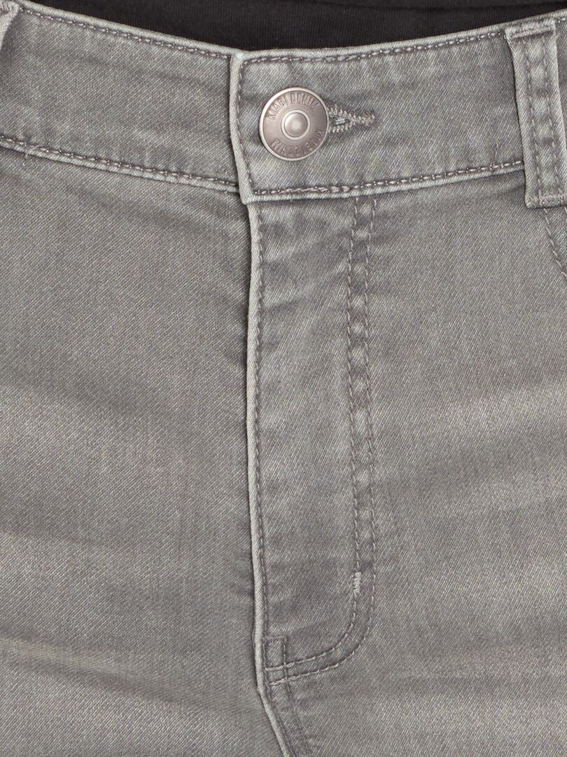 Vaquero skinny elástico GRIS - Kiabi