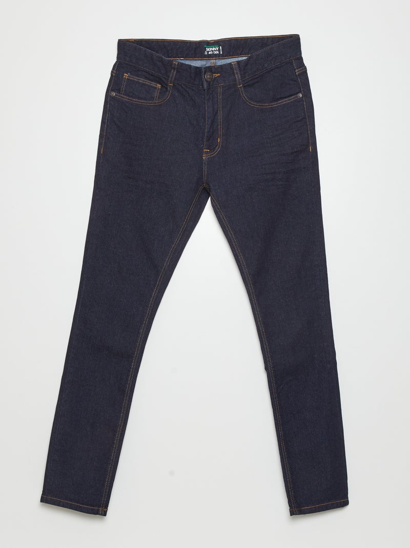 Vaquero skinny elástico L30 AZUL - Kiabi