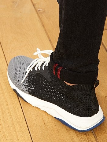 Vaquero skinny estilo motero - Kiabi