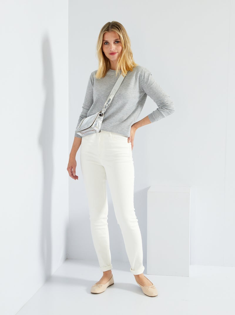 Vaquero skinny fit - L30 BLANCO - Kiabi