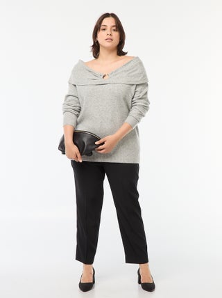 Vaquero skinny fit/corte muy entallado con cintura elástica