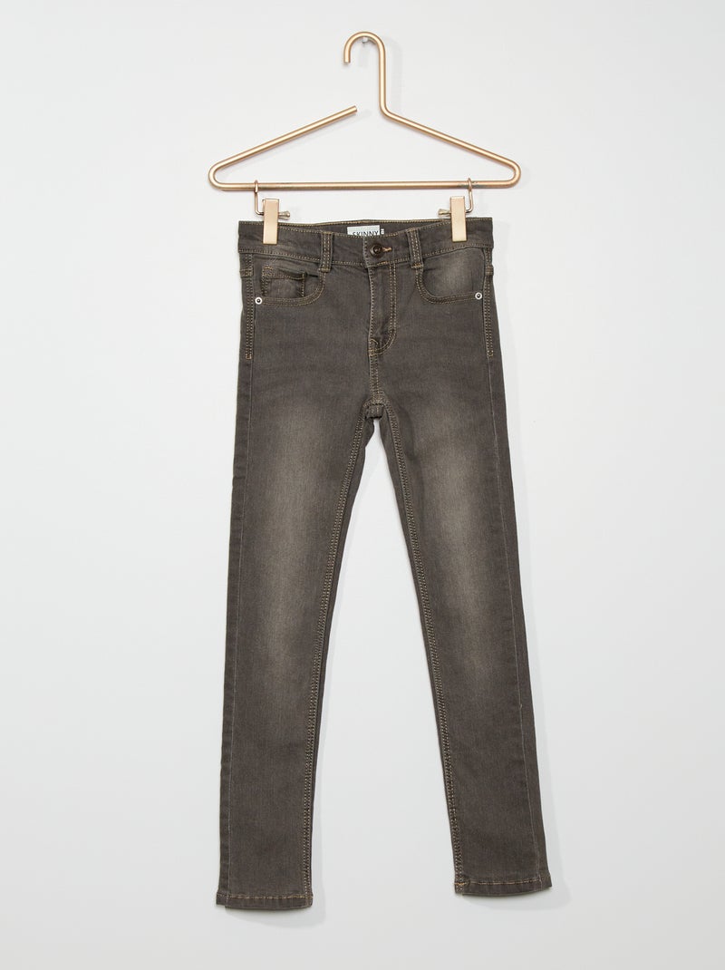 Vaquero skinny GRIS - Kiabi