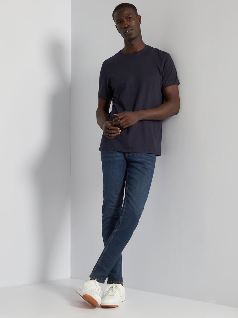 Vaquero skinny L30 azul negro - Kiabi