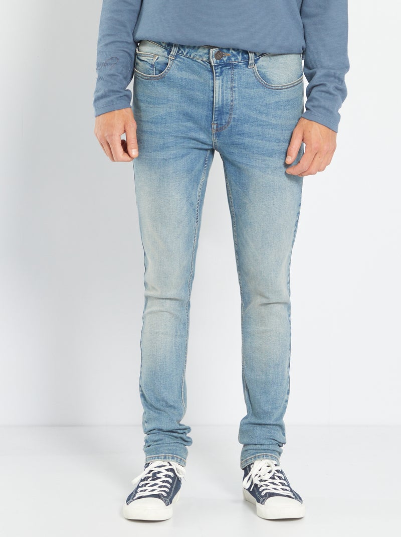 Vaquero skinny L30 AZUL - Kiabi