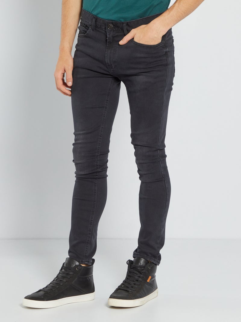 Vaquero skinny L32 NEGRO - Kiabi