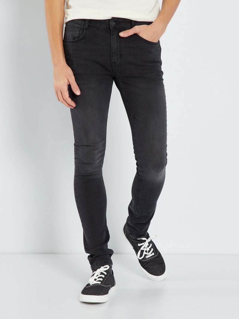 Vaquero skinny L34 GRIS - Kiabi