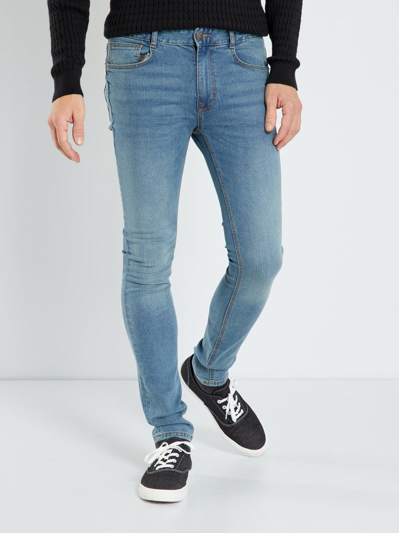 Vaquero skinny L34 stone used - Kiabi
