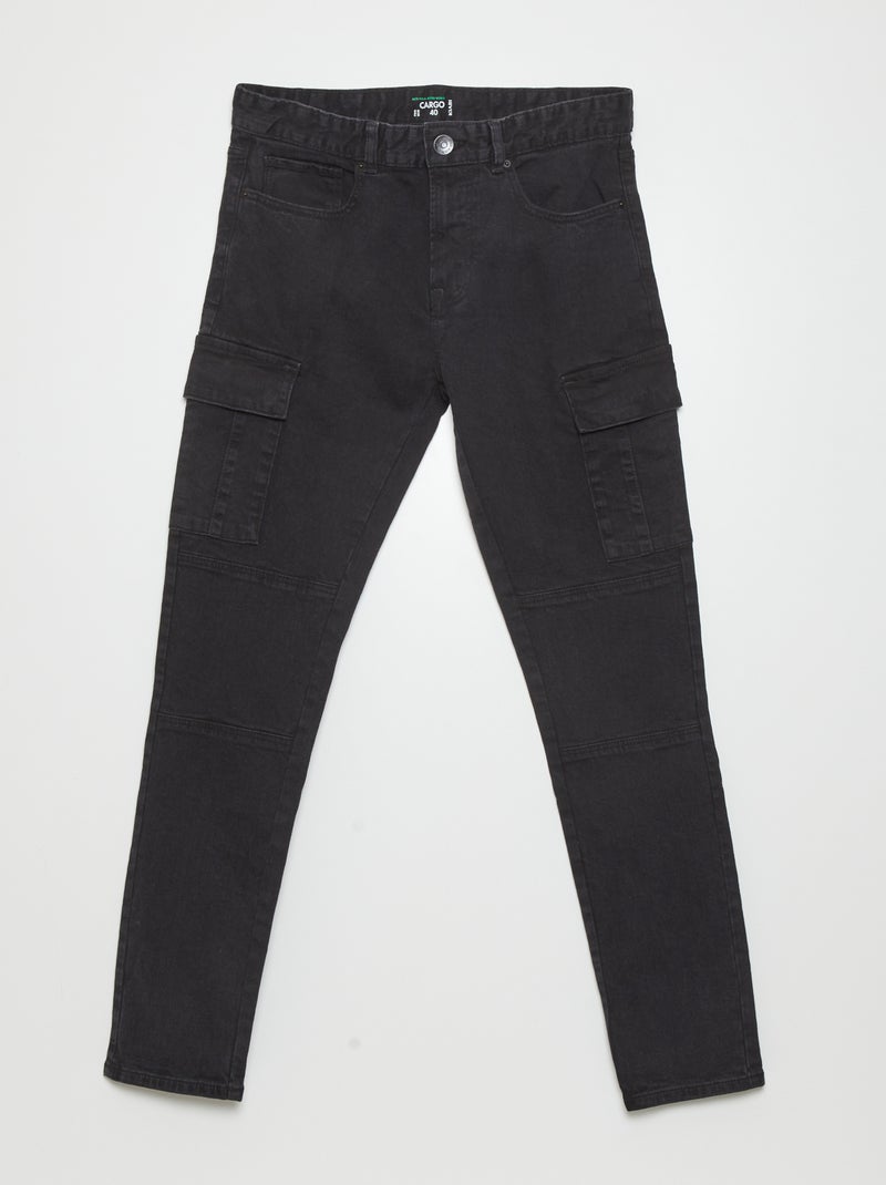 Vaquero skinny NEGRO - Kiabi