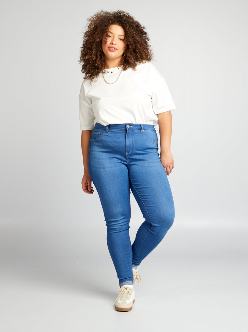 Vaquero skinny 'Only Carmakoma' AZUL - Kiabi