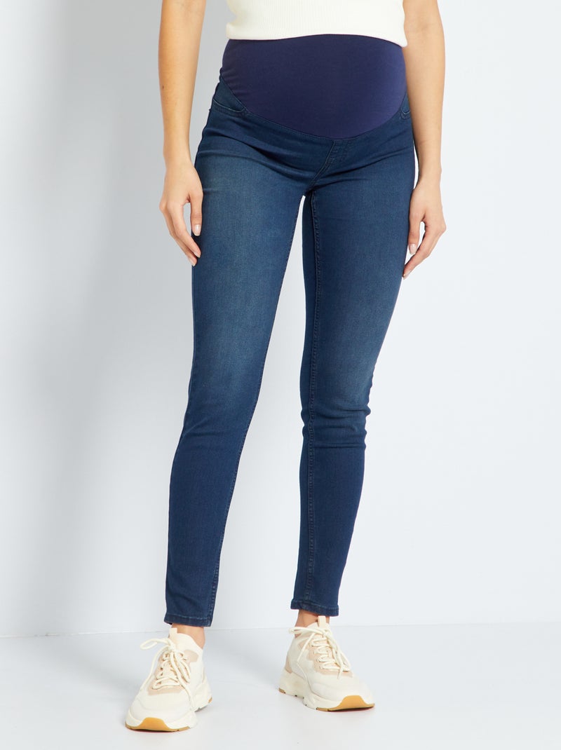 Vaquero skinny premamá AZUL - Kiabi
