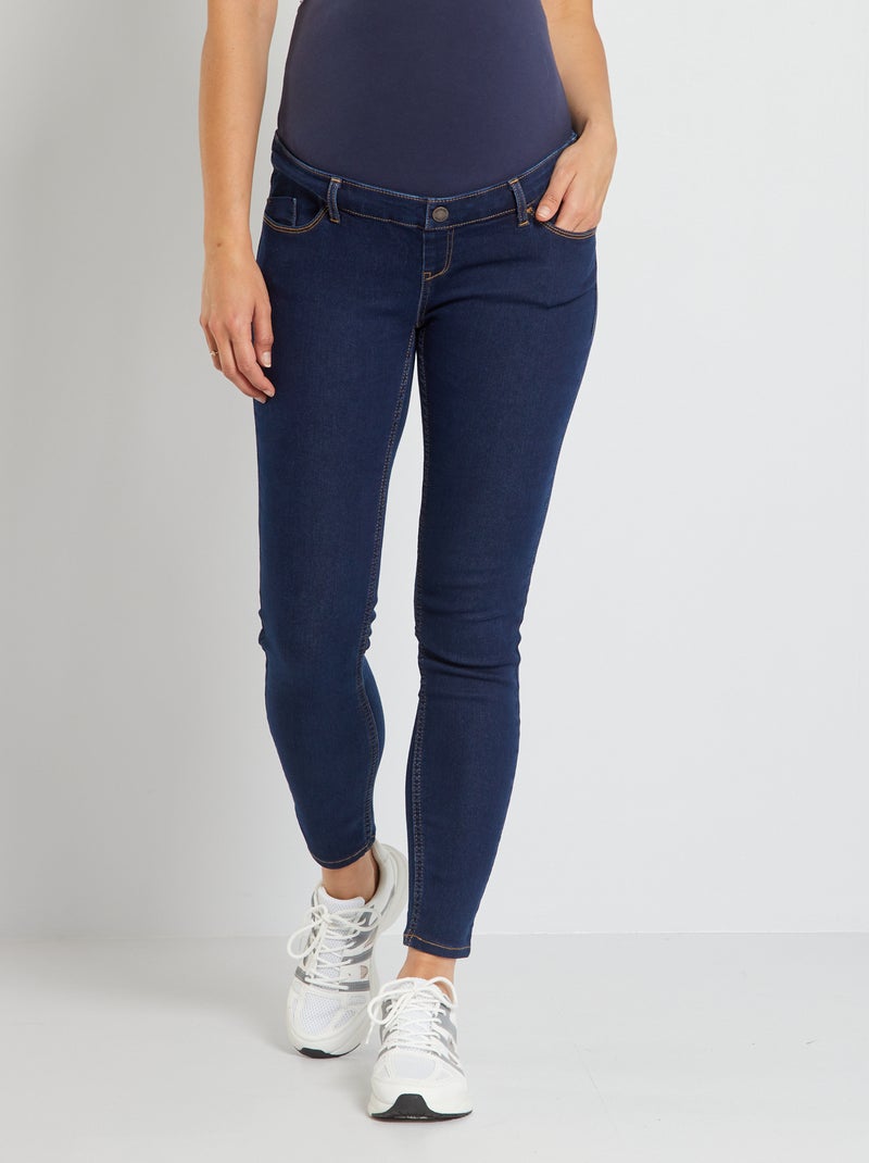Vaquero skinny premamá L28 AZUL - Kiabi