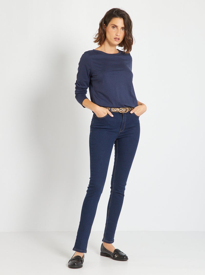 Vaquero skinny push up L28 AZUL - Kiabi