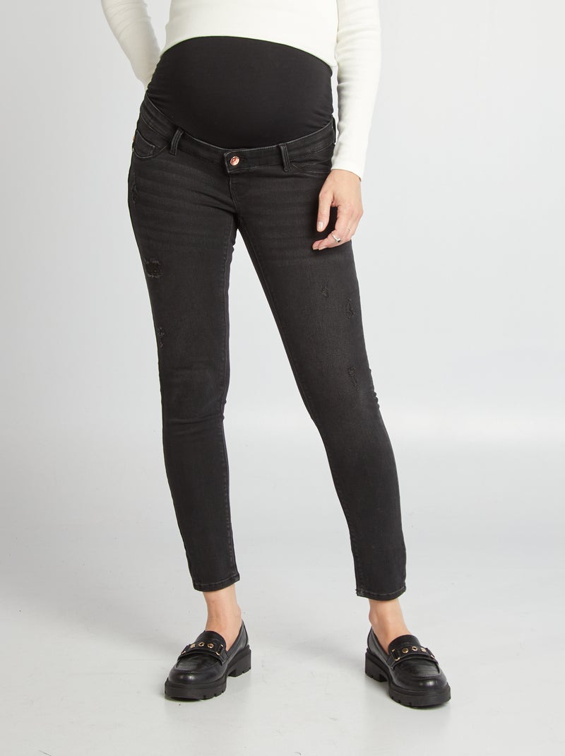 Vaquero skinny push-up 'Only Maternity' NEGRO - Kiabi