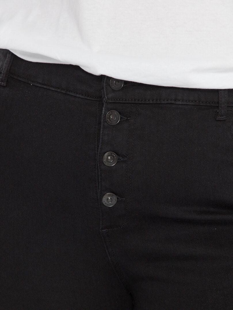 Vaquero skinny/corte muy ajustado  - L28 NEGRO - Kiabi