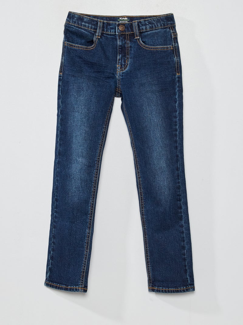 Vaquero slim - 5 bolsillos AZUL - Kiabi
