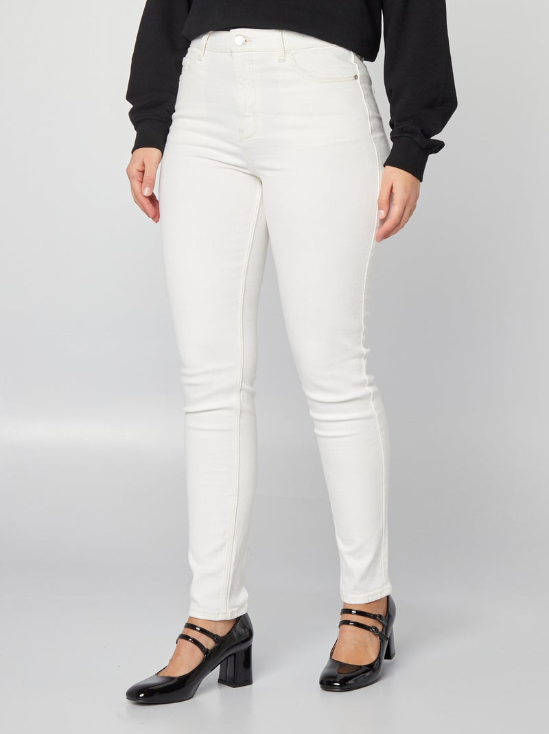 Vaquero slim - L28 BLANCO - Kiabi
