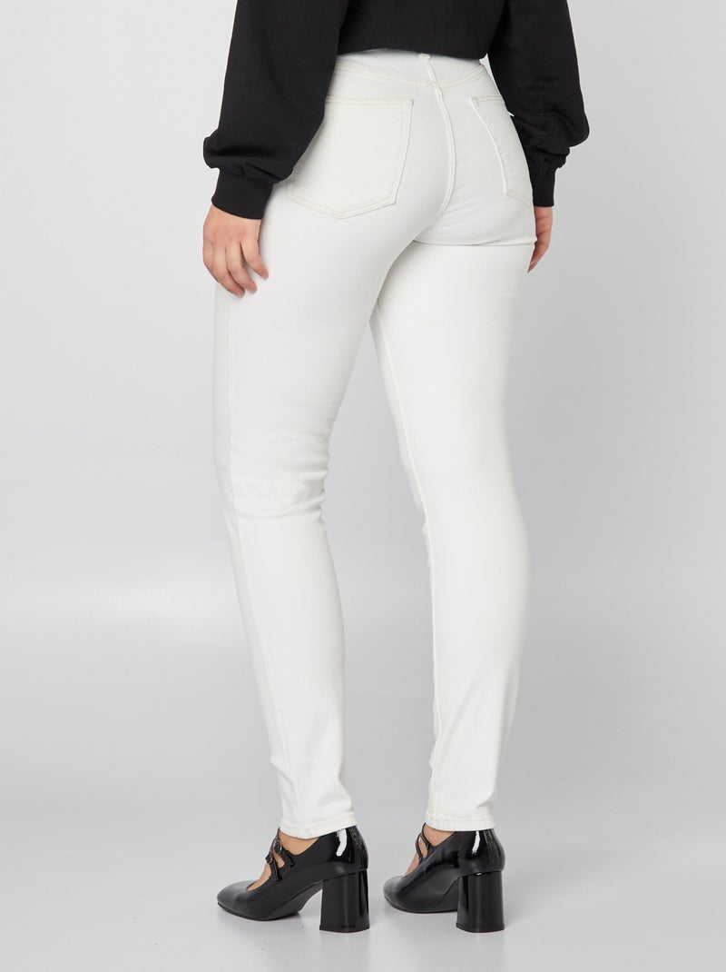 Vaquero slim - L28 BLANCO - Kiabi