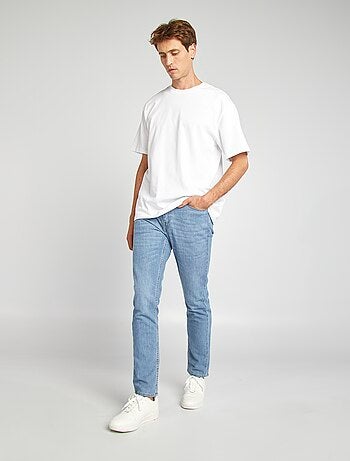 Vaquero slim con 5 bolsillos - Fabricado en Francia
