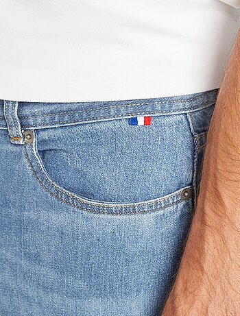 Vaquero slim con 5 bolsillos - Fabricado en Francia