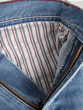 Vaquero slim con 5 bolsillos - Fabricado en Francia