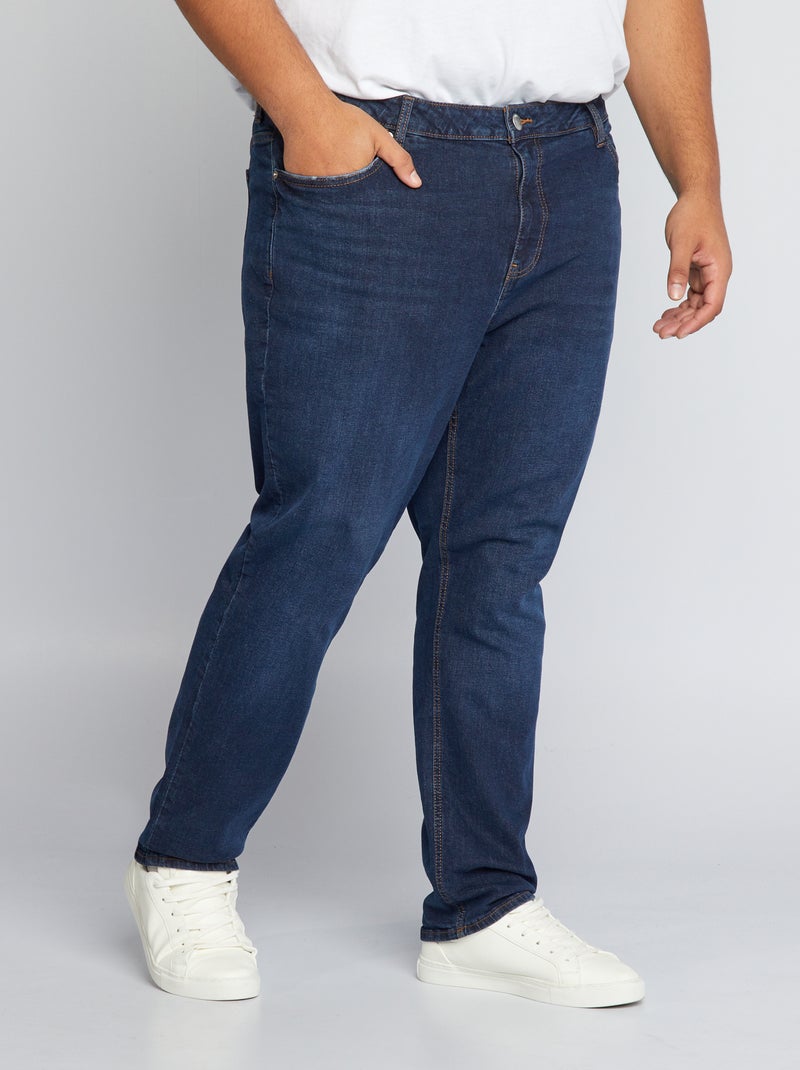 Vaquero slim con 5 bolsillos - L30 AZUL - Kiabi